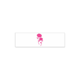 Sello Automático Flores de rosa
