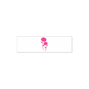 Sello Automático Flores de rosa