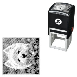 Sello Automático Flores occidentales y rosas