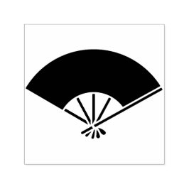 Sello Automático Foldable fan with five frames / 五本骨扇