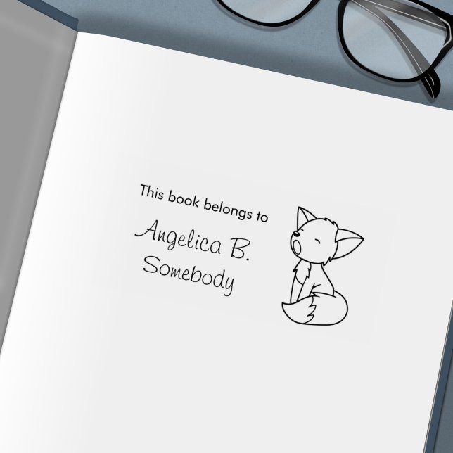 Sello Automático Folleto Sleepe Little Fox (Subido por el creador)