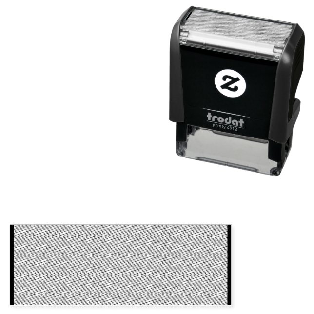 Sello Automático fondo marrón con borde blanco_ (In Situ)