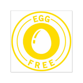 Sello Automático Food Allergy Icon Egg Free