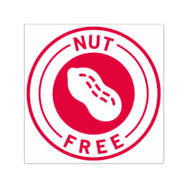 Sello Automático Food Allergy Icon Peanut Free