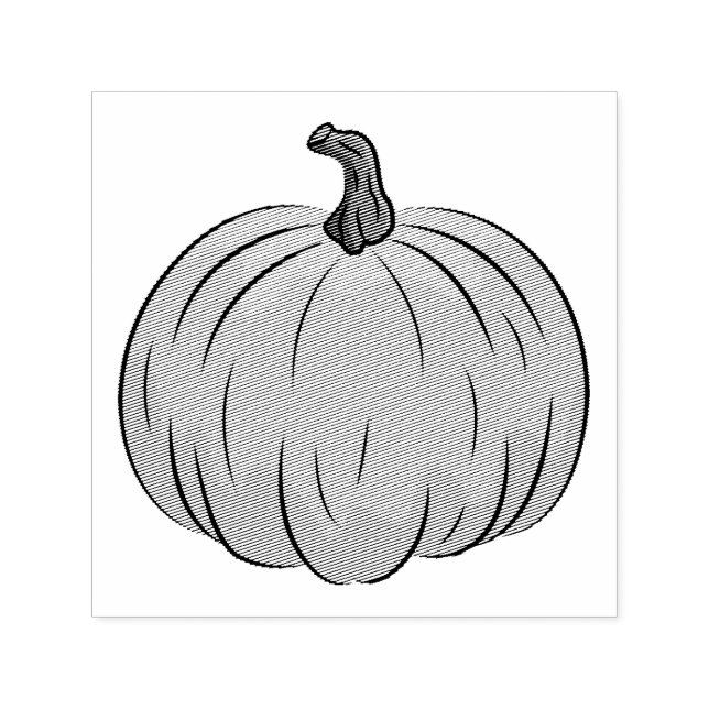 Sello Automático Forma de calabaza personalizado (Diseño)