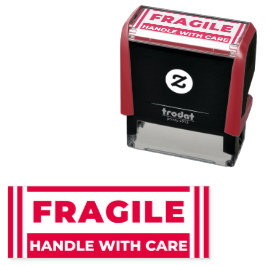 Sello Automático Fragile (Handle with Care Order) Business Office