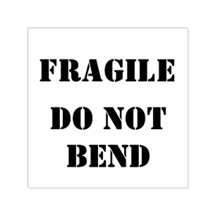 SELLO AUTOMÁTICO FRAGILE NO SE PREOCUPA DE OFICINA