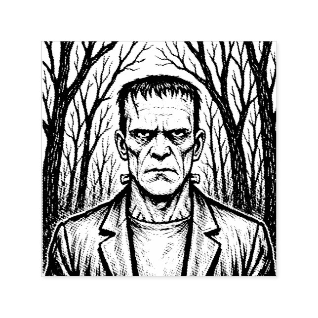 Sello Automático Frankenstein (Diseño)