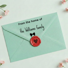 Sello Automático From the Home of Custom Family Address Stamp