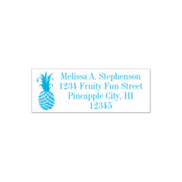 Sello Automático Fruity Pineapple Return Address Stamp