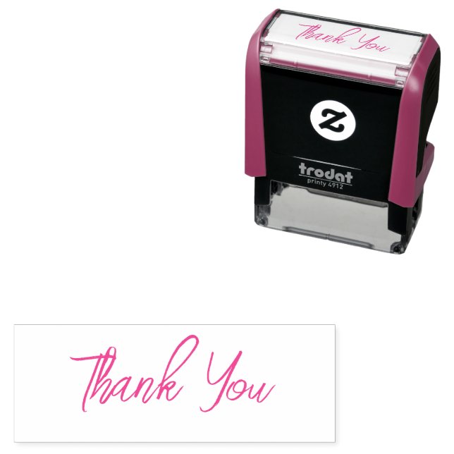 Sello Automático Fuente de texto personalizado de agradecimiento (In Situ)