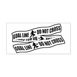 Sello Automático Funny Field Hockey Goalie Personalizado Stamp