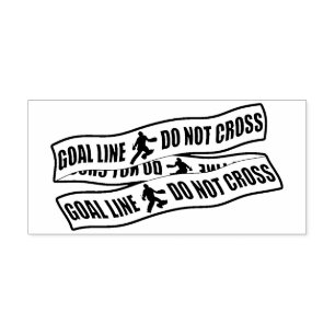 Sello Automático Funny Field Hockey Goalie Personalizado Stamp