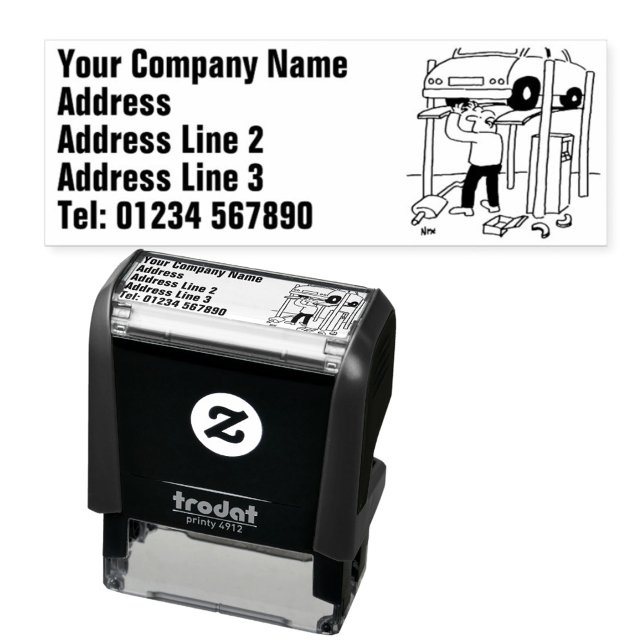 Sello Automático Garaje de reparación y mantenimiento de vehículos (Subido por el creador)