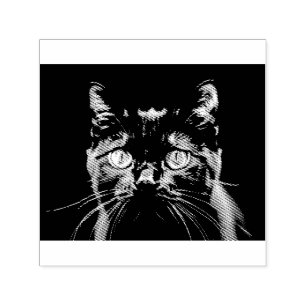 Sello Automático Gato Felino Minino Animal Mascota