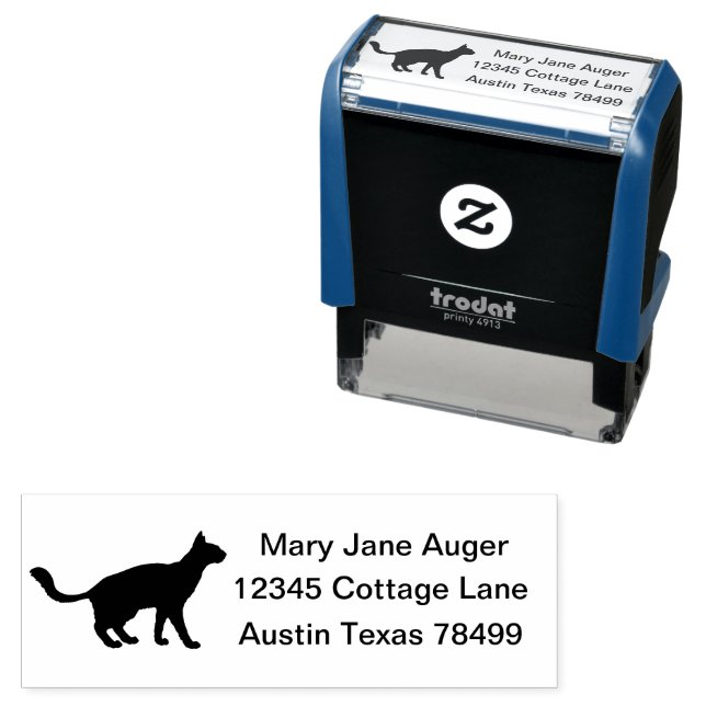 Sello Automático Gato javanés personalizado (In Situ)