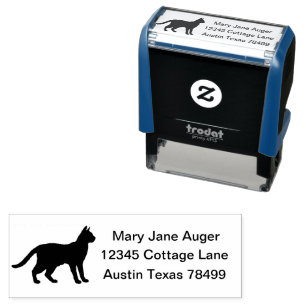 Sello Automático Gato suphalak personalizado