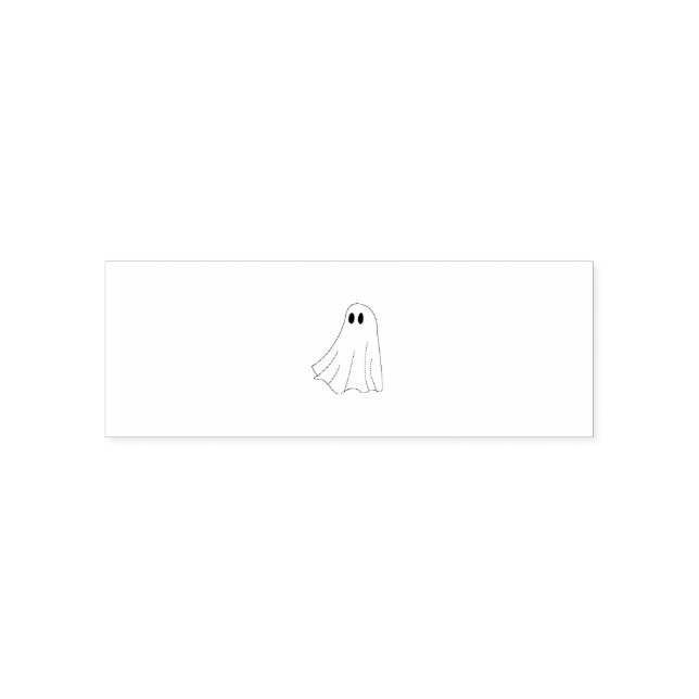 Sello Automático ghost pattern, cute ghost, halloween ghost, spooky (Diseño)