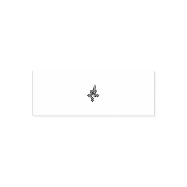 Sello Automático Girly Design, Light Gold, Purplish Red (Diseño)