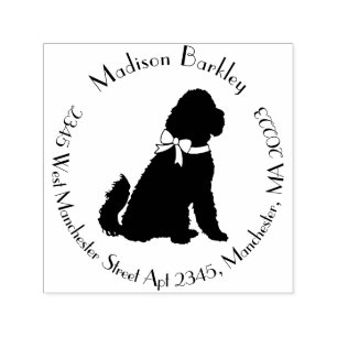 Sello Automático Goldendoodle Dog Puppy Labradoodle