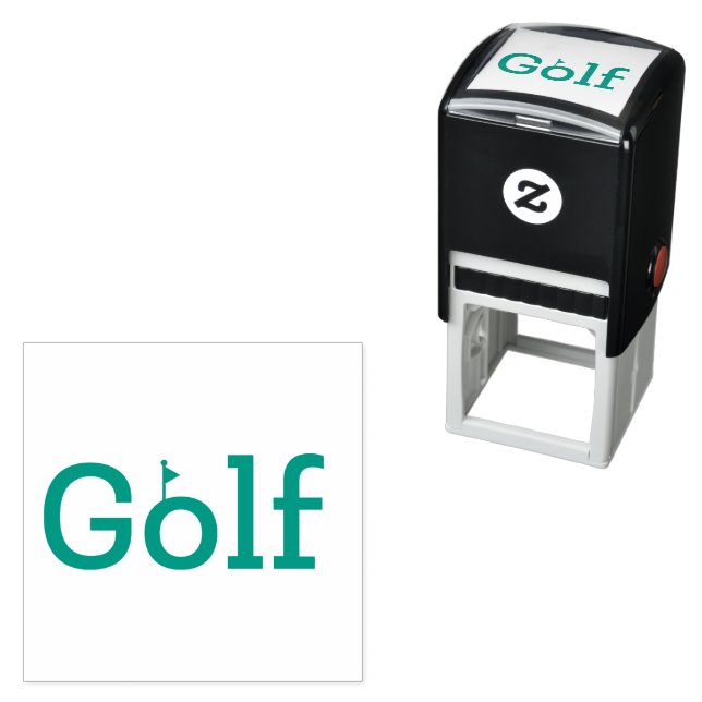 Sello Automático GOLF con bandera de tallo (In Situ)