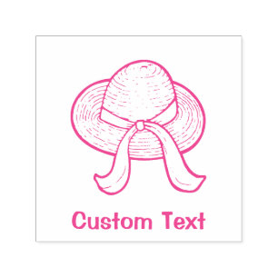 Sello Automático Gorra de paja