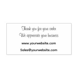 Sello Automático Gracias a los negocios