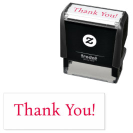 Sello Automático ¡Gracias! en texto ligero o en tu mensaje