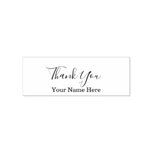 Sello Automático Gracias Nombre Personalizado Cumpleaños Bodas Cl