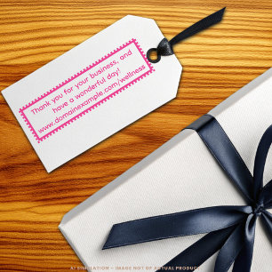 Sello Automático Gracias Por Su Dirección URL De Texto Personalizad