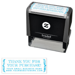 Sello Automático Gracias por tu compra para pequeñas empresas