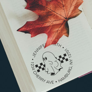 Sello Automático Graciosa dirección de retorno de fantasma de Hallo