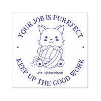 Gracioso Cat Pun Perfect Job Teaching Animation