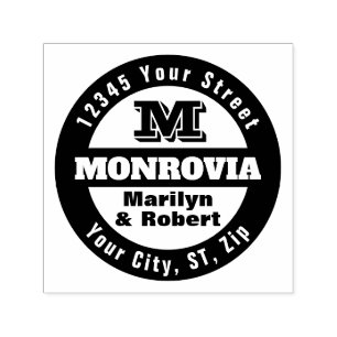 Sello Automático Gran negrita grande