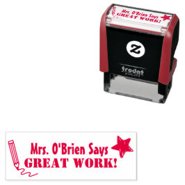 Sello Automático Gran trabajo | Maestros personalizados