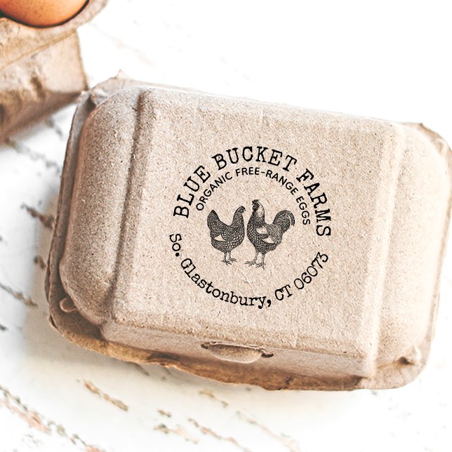 Sello Automático Granja de huevos frescos Pollos y gallos de cosech (Subido por el creador)