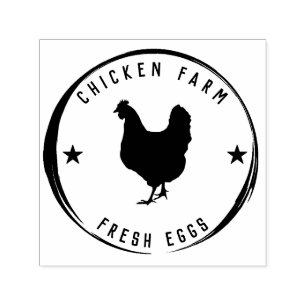 Sello Automático Granja de pollo Fresco Huevos Frescos Hennemizando