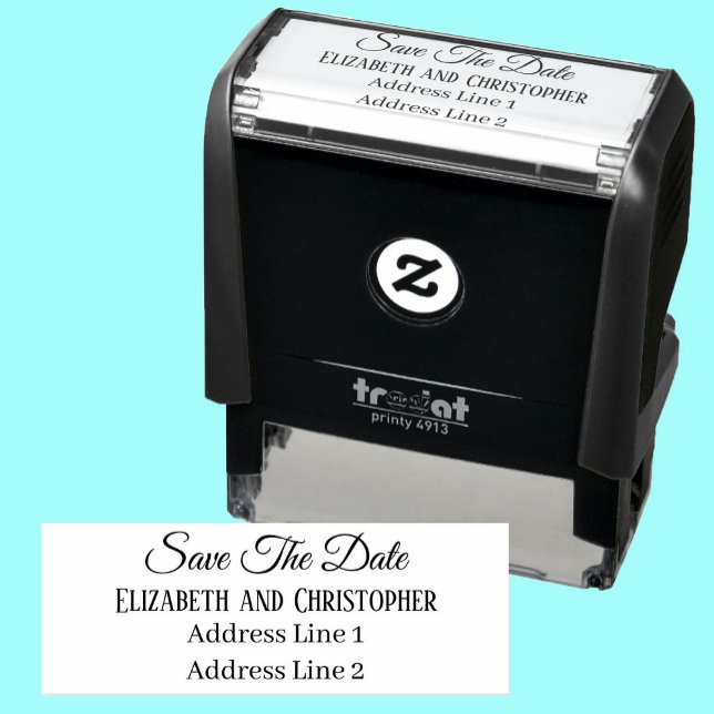 Sello Automático Guardar fecha nombre personalizado dirección de de (Subido por el creador)