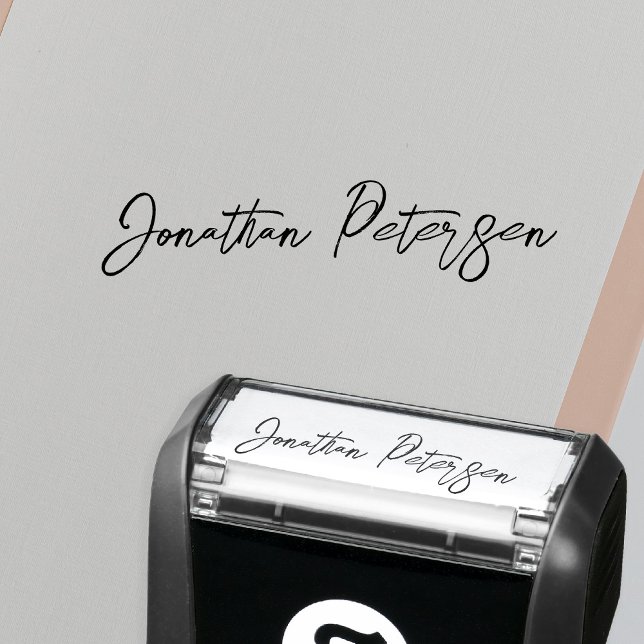 Sello Automático guión de firma de nombre personalizado (Subido por el creador)