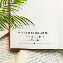 Guion elegante moderno Este libro pertenece a