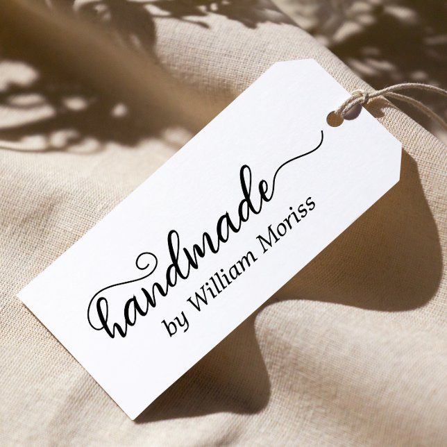 Sello Automático Guión sencillo y elegante hecho a mano por empresa (Subido por el creador)