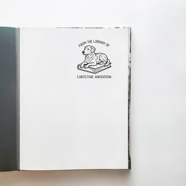 Sello Automático Haga su propio | Retriever | De la biblioteca de (Subido por el creador)