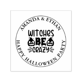 Sello Automático HALLOWEEN WITCHES BE CRAZY Theme