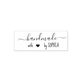 Sello Automático Handmade Name Signature Self-inking Stamp Stamps 
