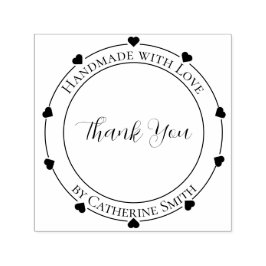 Sello Automático “Handmade with Love” Rubber Stamp