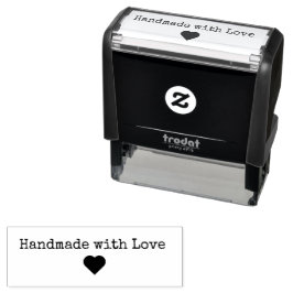 Sello Automático “Handmade with Love” Rubber Stamp