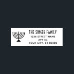 Sello Automático Hanukkah Chanukah Menorah Nombre Dirección de devo<br><div class="desc">Hanukkah Nombre Menorah Dirección de devolución ============</div>
