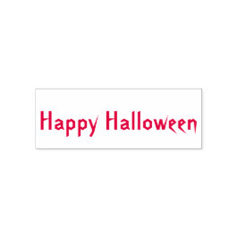 Sello Automático Happy Halloween Self Inking Rubber Stamp
