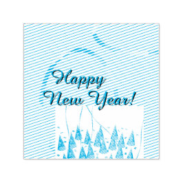Sello Automático Happy New Year 