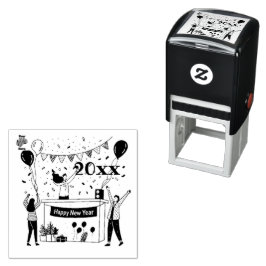 Sello Automático Happy New Year
